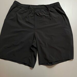 Lululemon Men's Pace Breaker Lined Shorts, size XL, black, inseam 9.